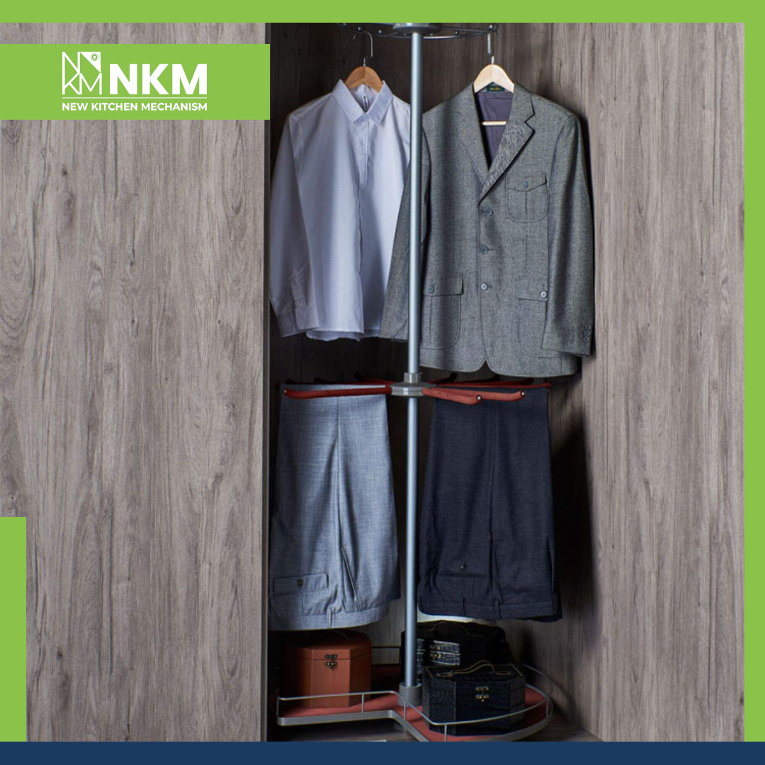 Corner Clothes Rack